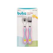 Kit Talher Infantil Girafinha de Inox - Buba