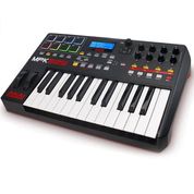 Teclado Controlador 25 Teclas USB-MIDI e 8 Pads