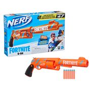 Lança Dardos - Nerf - Fortnite 6-SH - Envelopamento e Tambor Giratório - Hasbro