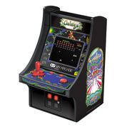 Cabine portátil retrô com Joystick Galaga Micro Player Dreamgear DGUNL-3222 Preta