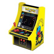 Cabine portátil retrô com Joystick Pac Man Micro Player Dreamgear DGUNL-3220 Amarela