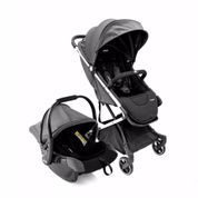 Carrinho com Bebê Conforto Travel System Legend Duo Fly Infanti Black Bold