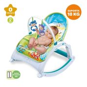 Cadeira Bebˆ Descanso Vibrat¢ria Musical Balan‡o - Zoop Toys - ZP00667