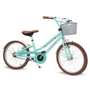 Bicicleta Infantil Aro 20 com Pezinho Antonella Verde Nathor