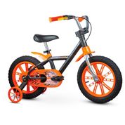 Bicicleta Infantil Aro 14 com Rodinhas First Pro Menino Nathor