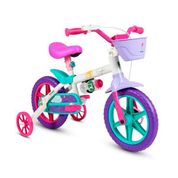 Bicicleta Infantil Aro 12 com Rodinhas Caloi Cecizinha Nathor