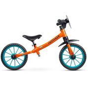 Bicicleta de Equilíbrio Infantil Aro 12 sem Pedal Balance Bike Rocket Nathor