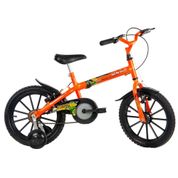 Bicicleta 16" Track & Bikes Dino Laranja