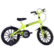 Bicicleta 16" Track & Bikes Dino Neon Amarelo