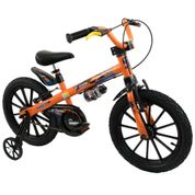 Bicicleta 16" Nathor Extreme Preto,Laranja