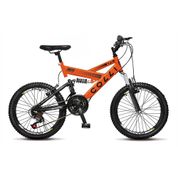 Bicicleta 20" Colli Bikes GPS Laranja Neon