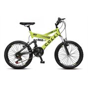 Bicicleta 20" Colli Bikes GPS Amarelo Neon