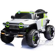 Carro Elétrico Infantil Buggy Jeep 4x4 Off Road - Branco