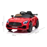 Carro Elétrico Infantil Mercedes AMG Controle - Vermelho