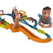 Conjunto De Locomotivas E Vagão - Thomas E Seus Amigos - Mattel