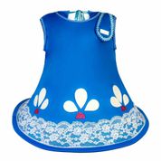 Fantasia Trolls Infantil Vestido Poppy de Luxo com Tiara M 7 - 8