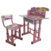 MESA MESINHA INFANTIL ESCRIVANINHA AJUSTAVEL EDUCATIVA ROSA  MENINAS