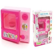 BRINQUEDO INFANTIL MICROONDAS MINI COZINHA DE BONECA FASHION CRIANCA