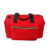 MOCHILA MATERNIDADE 9 BOLSINHOS VERMELHO BABY KANGUR BOLSA BABY KANGUR