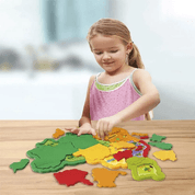 Quebra -Cabeça 3D Mapa Do Brasil C/ Capitais - Elka