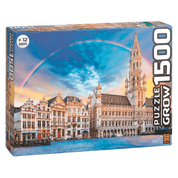 Quebra Cabeça Puzzle 1500 Peças Bruxelas Bélgica Grow