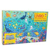 Livro e quebra-cabeca - Labirinto dos mares  - Usborne