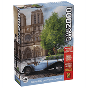 Quebra Cabeça Puzzle Catedral de Notre-Dame 2000 peças Grow