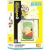 Mini Box Minions 4 Jogos Em 1 Copag 32313