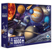 Quebra-Cabeça Puzzle 1000 Peças Viagem Cósmica Toyster