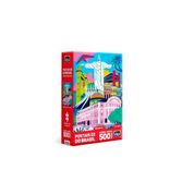 Quebra Cabeça Nano Puzzle Postais do Brasil Monumentos 500 P