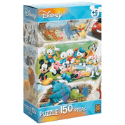 Quebra Cabeça Puzzle Disney 150 peças Grow