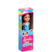 Boneca Barbie Club Chelsea Morena Praia Golfinho Gln73