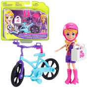 Boneca Polly Pocket Aventura Em Bicicleta e Patins Mattel GFP94