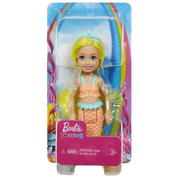 Boneca Barbie Chelsea Sereia Dreamtopia Amarela Mattel GJJ88