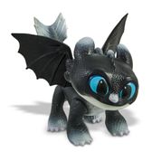 Figura de Ação - DreamWorks - Como Treinar o Seu Dragão - Dusk - Preto - 22 cm - Pupee