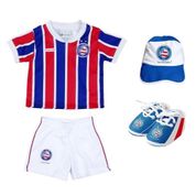 Kit Bebê Bahia 4 Peças Oficial - Torcida Baby