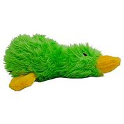 Brinquedo Pet Duzzle Buddies Pato fofo para cães Verde