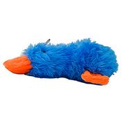 Brinquedo Pet Duzzle Buddies Pato fofo para cães Azul