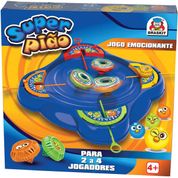 Brinquedo Jogo Super Piao Multicor - Braskit