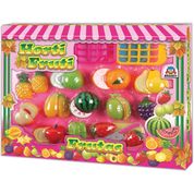 Brinquedo Horti Fruti Frutas com Velcro - Braskit