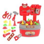 Kit infantil de Ferramentas de Brinquedo Engenheiro Com Maleta