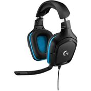 Headset Gamer Logitech G432 Rgb 7.1 Surround P2 Usb Preto