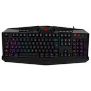 Teclado Gamer Redragon Harpe RGB Membrana ABNT-2 - K503RGB