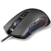 Mouse Gamer Multilaser Warrior Perseus RGB 4000DPI MO275