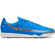 Chuteira Society Nike Phantom GT Club - Azul+Verde