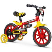 Bicicleta Infantil Aro 12  Motor X Nathor Vermelho