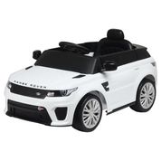 Mini Carro Elérico Range Rover Sport Branco SVR 12V Com controle Remoto