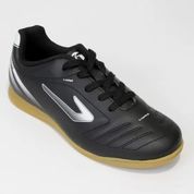 Chuteira Futsal Topper Cup V - Preto+Branco