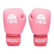 Luva de Boxe MKS Combat New Prospect Color Block - Rosa