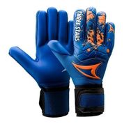 Luva Three Stars Kick Goleiro Profissional - Azul